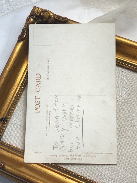 画像4: Postcard アンティークポストカード お人形さんを寝かしつける女の子 Susan B Pearse  (4)