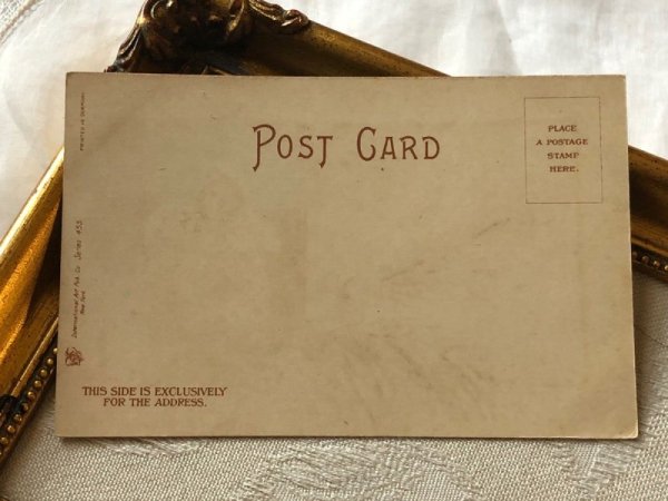 画像3: Postcard  アンティークポストカード クリスマス Xmas 聖母子 E.Clapsaddle (未使用) (3)