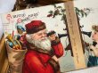 画像3: Postcard　アンティークポストカード　クリスマス　サンタさんに電話をする女の子　Ellen Clapsaddle　1908年 (3)