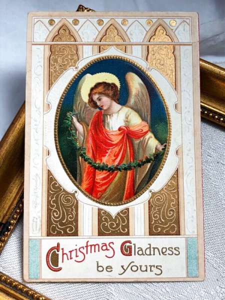 画像2: Postcard アンティークポストカード クリスマス  Ellen Clapsaddle  (2)