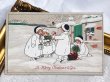 画像2: Postcard　アンティークポストカード　クリスマス　プレゼントと子豚と子ども達　Pauli Ebner　1926年 (2)
