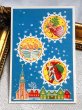 画像2: Postcard  アンティークポストカード（小サイズ）　クリスマス　サンタ　天使　スウェーデン　（未使用） (2)