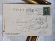 画像3: Postcard  アンティークポストカード　クリスマス　お人形さんと女の子　1906年 (3)