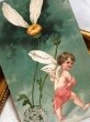 画像3: Postcard　アンティークポストカード　天使のお花占い　フランス1904年　Ellen Clapsaddle (3)