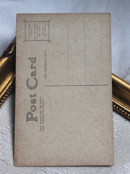 画像3: Postcard アンティークポストカード イースター 大きな卵を囲んで踊るウサギさんたち (未使用) (3)