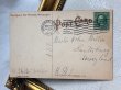画像4: Postcard　アンティークポストカード　イースター 　卵とウサギさん　1913年 (4)