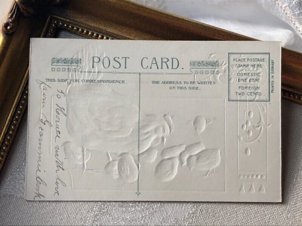 画像4: Postcard　アンティークポストカード　イースター　ニワトリとヒヨコ　 (4)