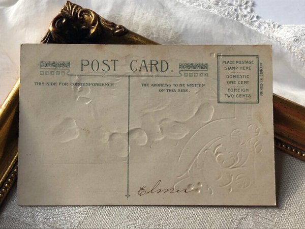 画像3: Postcard　アンティークポストカード　イースター　ニワトリとヒヨコ　 (3)