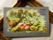 画像2: Postcard　アンティークポストカード　イースター　卵とヒヨコ　卵　スズランのお花　 (2)