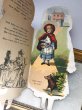 画像7: Vintage Book  アンティーク洋書　絵本　Dolly's Adventures. お人形さんの冒険　赤ずきんちゃん風のお人形　ダイカット絵本　1898年 (7)