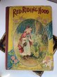 画像2: Vintage Book  アンティーク洋書　絵本　LITTLE RED RIDING HOOD. 赤ずきんちゃんと狼　GRAHAM & MATLACK 1890年頃 (2)