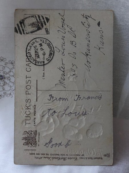 画像3: Postcard アンティークポストカード イースター ニワトリとヒヨコ (3)