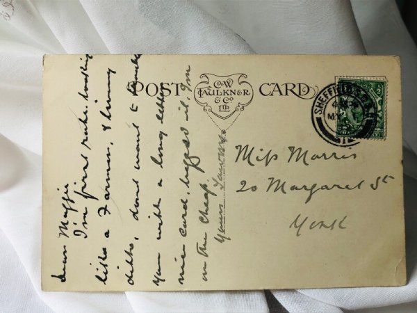画像2: Postcard アンティークポストカード ホリディのはじまりの日 子どもたち  H.G.C. Marsh 1912年 (2)