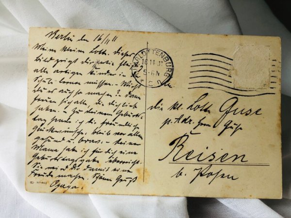 画像2: Postcard アンティークポストカード お勉強をする子どもたち  H.G.C. Marsh 1911年 (2)