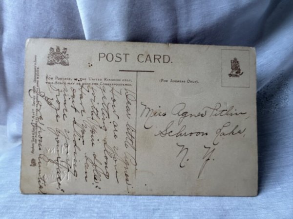 画像2: Postcard アンティークポストカード 3人の女の子 Harriet Mary Bennett (2)