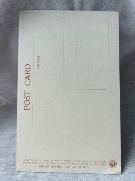 画像2: Postcard  アンティークポストカード　魔法の音楽　パン 　Magic Music by Margaret Tarrant　 (2)