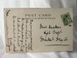 画像2: Postcard　アンティークポストカード　笛を吹いて歩く天使と鳥　イギリス1907年 (2)