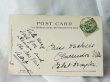 画像2: Postcard　アンティークポストカード　釣りをする天使　イギリス1906年 (2)