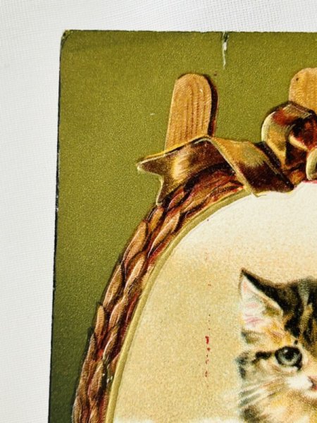 上部に7mmほどの小さな破れあり。