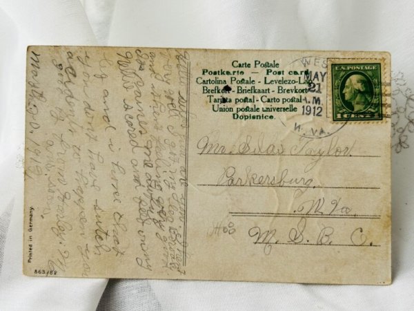 画像2: Postcard   アンティークポストカード ダンスをする猫たち Helena Maguire  (2)