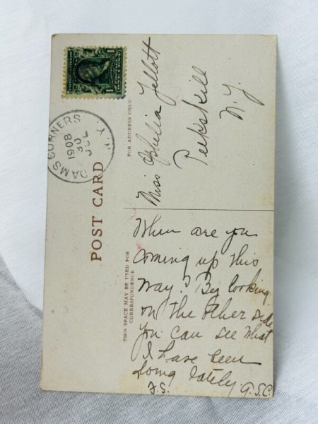 画像2: Postcard アンティークポストカード 喧嘩をして怪我をした猫 You ought to see the other fellow  Arthur Thiele 1908年 (2)