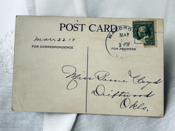 画像2: Postcard アンティークポストカード 4匹の子猫  (2)