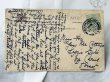 画像2: Postcard　アンティークポストカード　靴の中の子猫　イギリス1907年 (2)