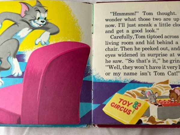 画像7: Vintage Book 洋書　トムとジェリー 　　TOM and JERRY / THE TOY CIRCUS　1953年 (7)