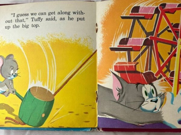 画像9: Vintage Book 洋書　トムとジェリー 　　TOM and JERRY / THE TOY CIRCUS　1953年 (9)