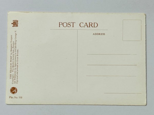 画像2: Postcard   アンティークポストカード どうぶつ村の水汲み場 Margaret Tempest (2)