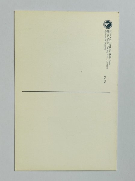 画像2: Postcard  ビンテージポストカード 森の動物さんの学校 Molly Brett  (未使用) (2)
