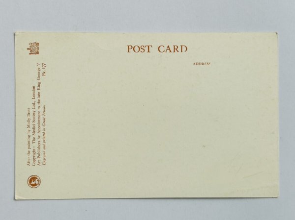 画像3: Postcard  ビンテージポストカード　マザーグース童謡  SEE-SAW, MARGERY DAW　Molly Brett 　(未使用) (3)