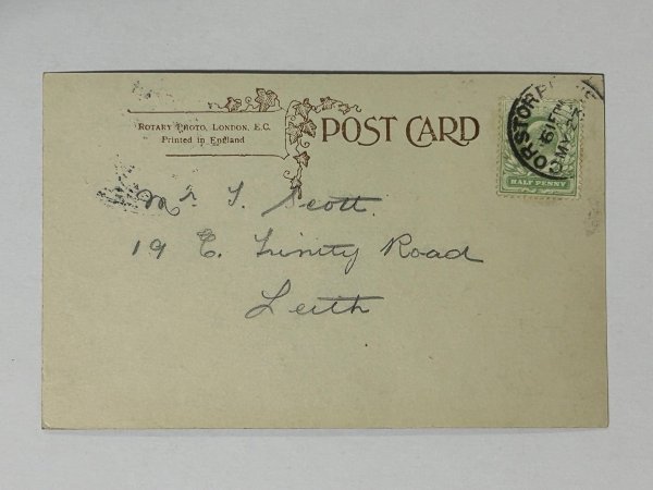 画像2: Postcard   アンティークポストカード 写真 スピッツ犬 イギリス (2)