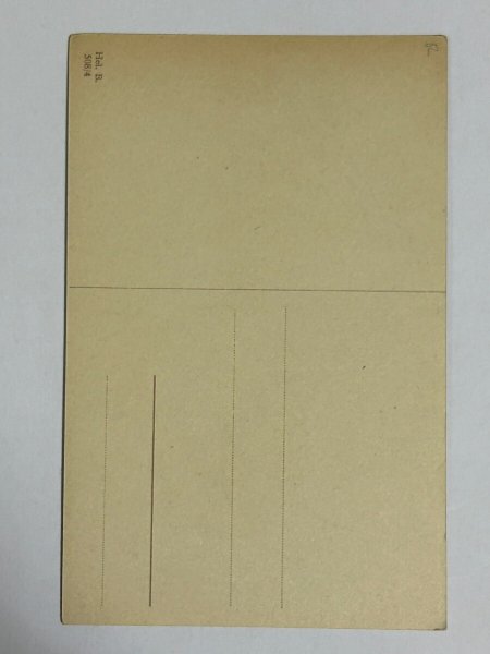 画像2: Postcard   アンティークポストカード ダックスフンド犬と遊ぶ女の子 (2)