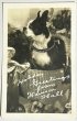 画像1: Postcard  　アンティークポストカード　写真　フレンチブルドッグ　犬　乳母車　1942年 (1)