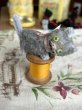 画像2: Vintage style Handmade miniature toy アンティーク風ミニチュアトイ　子猫のフィフィ　FIFI (2)