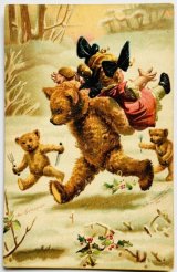 Snowdrop Postcards アンティークポストカード専門店 < Teddy Bear >