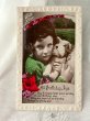 画像1: Postcard    アンティークポストカード　写真　犬のぬいぐるみと女の子　イギリス (1)