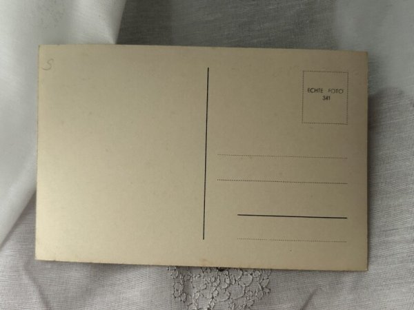 画像2: Postcard    アンティークポストカード 写真 お人形 (未使用) (2)