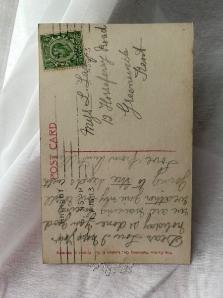 画像2: Postcard    アンティークポストカード　美しい女の子　 (2)