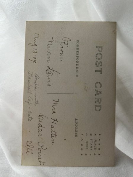 画像2: Postcard    アンティークポストカード　肖像写真　乳母車と小さな子ども (2)