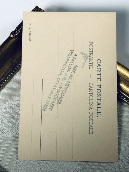 画像4: ▼SALE 500▼ Postcard アンティークポストカード ウィーン趣味 M.M.VIENNE (4)