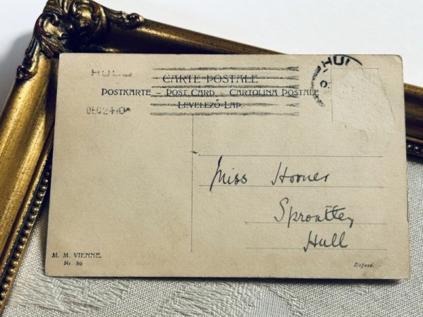 画像4: ▼SALE 500▼ Postcard アンティークポストカード ウィーン趣味 M.M.VIENNE (4)