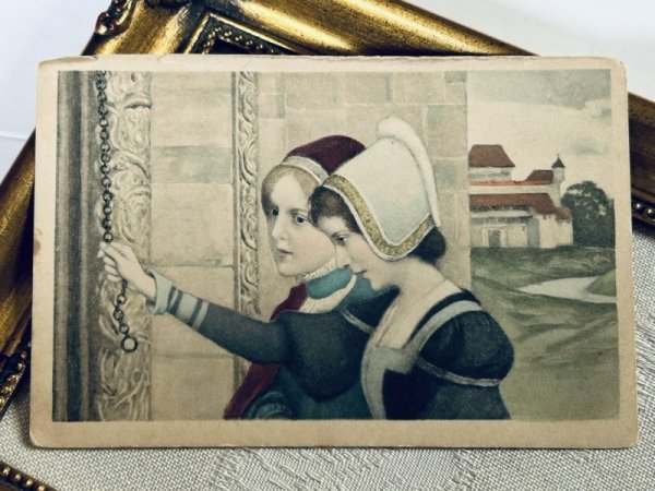 画像2: ▼SALE 500▼ Postcard アンティークポストカード ウィーン趣味 M.M.VIENNE (2)