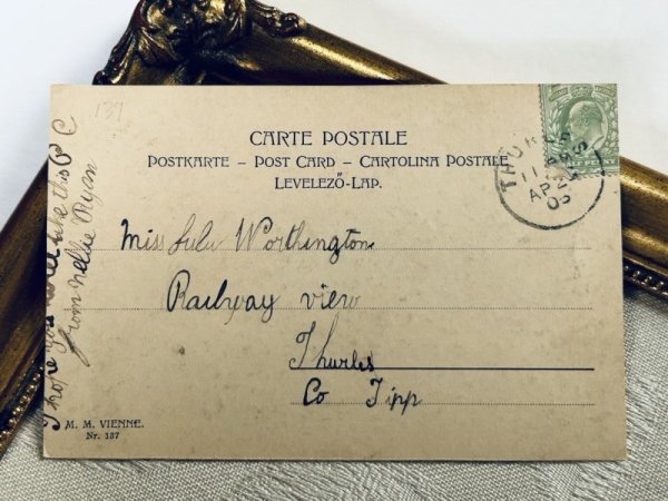 画像3: ▼SALE 500▼ Postcard アンティークポストカード ウィーン趣味 M.M.VIENNE (3)