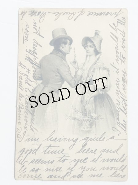 画像1: ▼SALE 500▼　Postcard　アンティークポストカード　ウィーン趣味　M.M.VIENNE (1)