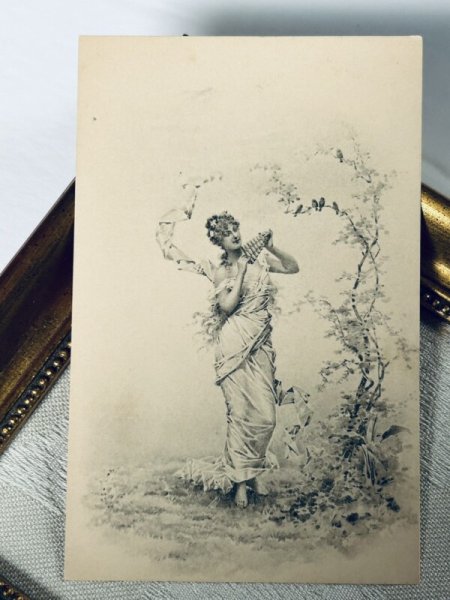 画像2: ▼SALE 500▼ Postcard アンティークポストカード ウィーン趣味 M.M.VIENNE (2)