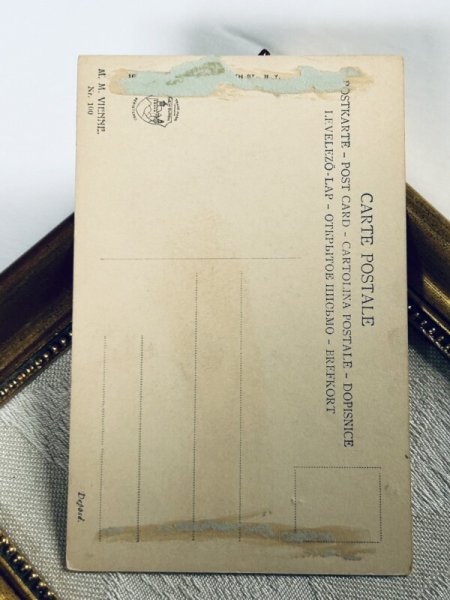 画像4: ▼SALE 500▼　Postcard　アンティークポストカード　ウィーン趣味　M.M.VIENNE (4)