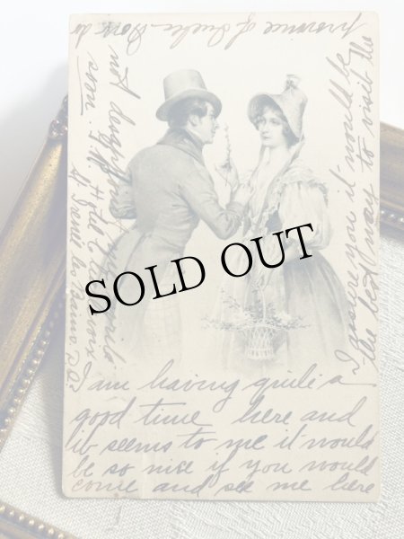 画像2: ▼SALE 500▼　Postcard　アンティークポストカード　ウィーン趣味　M.M.VIENNE (2)