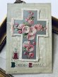 画像2: Postcard  アンティークポストカード　イースター　薔薇のお花　十字架　仕掛け　ブックレット (2)